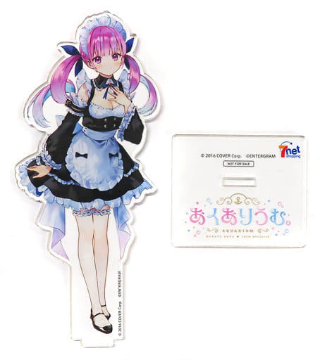 Minato Aqua Aquarium Acrylic Stand 7net Limited PS4/Switch Game Purchase Bonus Acrylic Stands [USED]