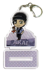 Shuichi Akai Detective Conan Trading Acrylic Stand Key Chain Mini Character Ver. Shibuya Modi Limited Key Chain [USED]