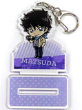 Jinpei Matsuda Detective Conan Trading Acrylic Stand Key Chain Mini Character Ver. Shibuya Modi Limited Key Chain [USED]