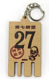 7th Division Golden Kamuy 7th Division Bath Set Locker Key Style Key Chain Golden Kamuy Exhibition Limited Key Chain [USED]