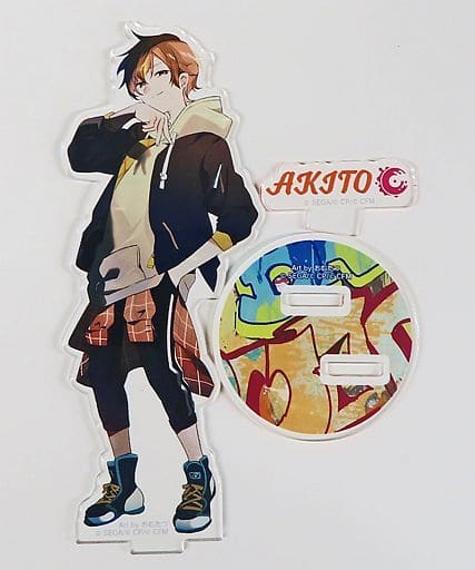 Akito Shinonome Hatsune Miku: Colorful Stage! Acrylic Stand Connect Live Vivid BAD SQUAD 1st CRASH Limited	 Acrylic Stands [USED]