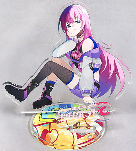Megurune Ruka Hatsune Miku: Colorful Stage! Acrylic Stand Connect Live Vivid BAD SQUAD 1st CRASH Limited	 Acrylic Stands [USED]