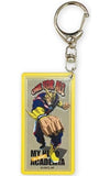 All Might My Hero Academia Acrylic Mirror Key Chain Key Chain [USED]