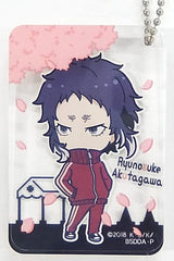 Ryunosuke Akutagawa Gakuen Bungo Stray Dogs Vignette Style Acrylic Key Chain Key Chain [USED]
