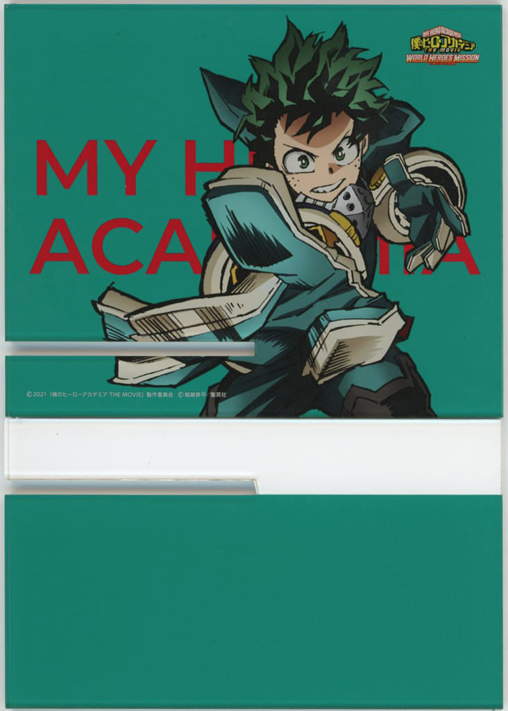 My Hero Academia: World Heroes' Mission Izuku Midoriya Multi Acrylic Stand Pop Up Shop Limited Acrylic Stands [USED]