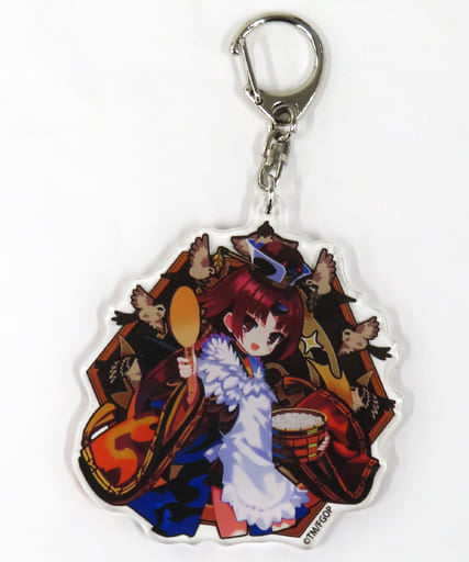 Saber/Beni-Enma Suzume no Yado no Okamisan Fate/Grand Order Command Code Acrylic Key Chain Vol.5 Fes. 2022 7th Anniversary Limited Key Chain [USED]