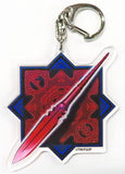 Cursed Spear that Reverses Causality Fate/Grand Order Command Code Acrylic Key Chain Motif Vol.5 Fes. 2022 7th Anniversary Limited Key Ring [USED]