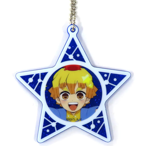 Zenitsu Agatsuma Demon Slayer: Kimetsu no Yaiba Random Star Charm B ufotable Cafe x Machi Asobi Cafe 12 Constellation Event 2022 Limited Charm [USED]