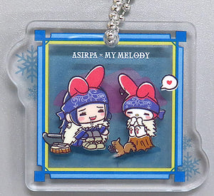 Asirpa My Melody Golden Kamuy X Sanrio Characters Acrylic Charms Charm [USED]