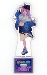 Minato Aqua Streamer-Inspired Style VTuber Hololive Original Acrylic Stand FamilyMart Holomart Early Summer Holo Festival Exclusive Acrylic Stands [USED]