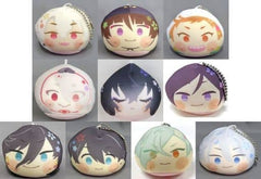 Kogitsunemaru, etc. Touken Ranbu Omanjuu Niginigi Mascot Part 2 of 2 All 10 Types Set Key Ring [USED]