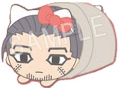 Hyakunosuke Ogata Hello Kitty Golden Kamuy Mochikororin Plush Mascot Type A Plush Toys [USED]