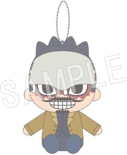 Lieutenant Tsurumi Bad Badtz-Maru Golden Kamuy X Sanrio Characters Sitting Plush Mascot Mascot [USED]