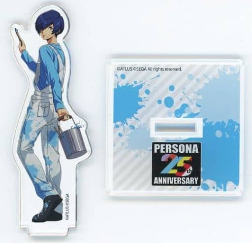 Persona 3 Male Protagonist Acrylic Stand Persona Series 25th Anniversary Series 25th Anniversary animate Games Prize Exclusive Acrylic Stands [USED]