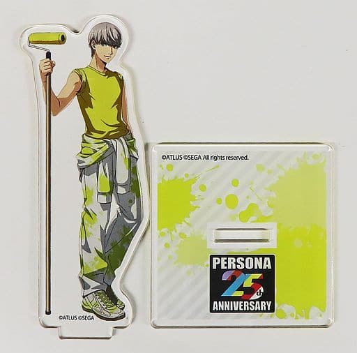 Persona 4 Protagonist Acrylic Stand Persona Series 25th Anniversary Series 25th Anniversary animate Games Prize Exclusive Acrylic Stands [USED]