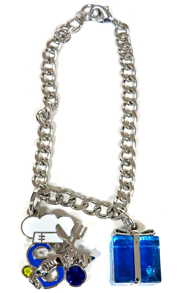 Sanji One Piece Happy Birthday Bag Charm 2022 Straw Store Limited Charm [USED]