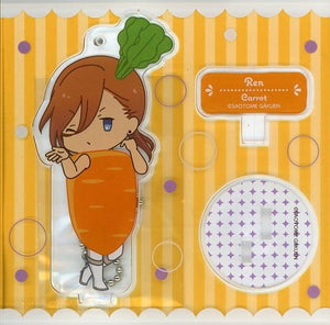 Ren Jinguji Uta no Prince Sama Acrylic Keychain With Stand Fruit & Vegetable Chibi Chara Ver. Key Chain [USED]