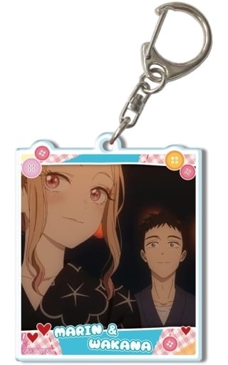 Marin Kitagawa Wakana Gojo Design 14 My Dress-Up Darling Acrylic Key Chain Ver.2 Key Chain [USED]