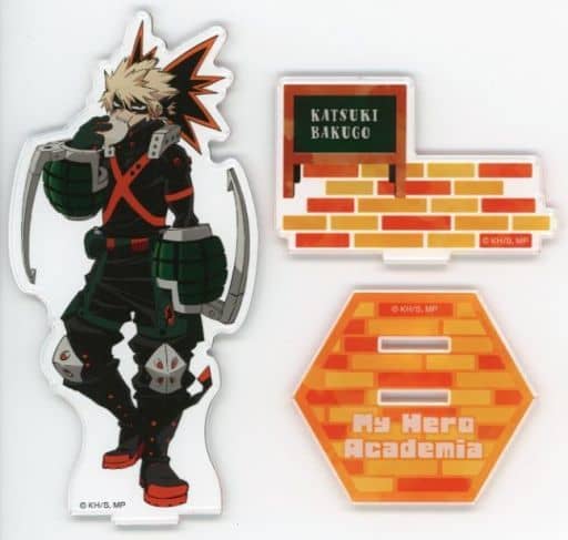 My Hero Academia Katsuki Bakugo Newly Illustrated Big Acrylic Stand Break Ver. Don Quijote Limited Acrylic Stands [USED]
