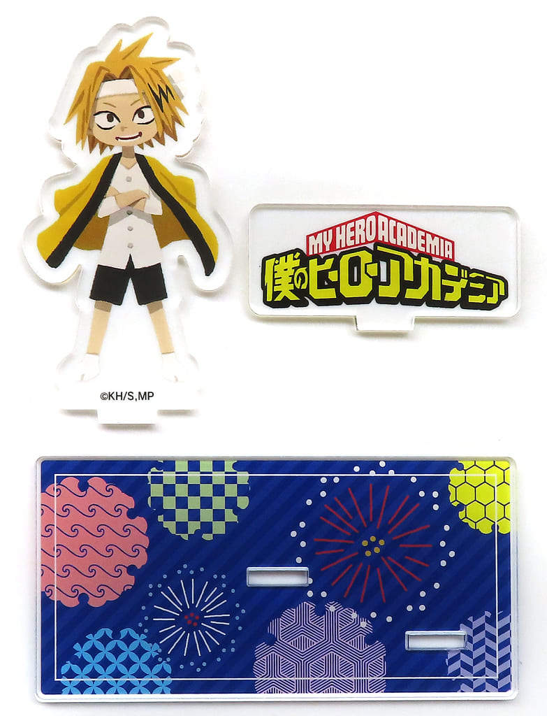 My Hero Academia x Tohoku Three Great Festivals Denki Kaminari Festival Ver. Acrylic Stand Acrylic Stands [USED]
