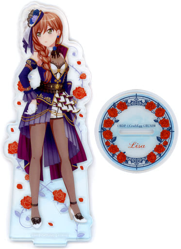 Lisa Imai BanG Dream! Girls Band Party! Acrylic Stand Roselia Solo Live: Episode of Roselia Exclusive Acrylic Stand [USED]