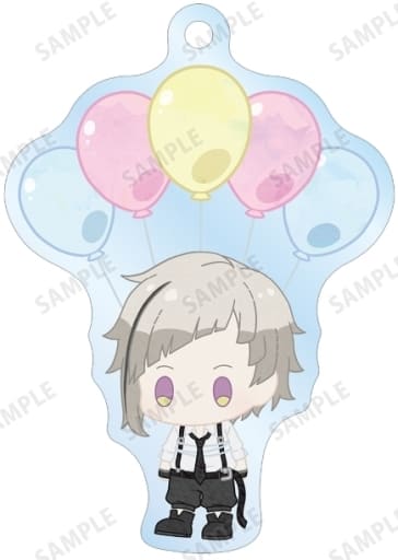 Atsushi Nakajima Bungo Stray Dogs Trading Popoon Acrylic Key Chain Key Chain [USED]