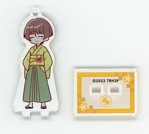 Ishikirimaru Toku: Touken Ranbu Hanamaru Setsugetsuka Trading Acrylic Stand Key Chain animate cafe Limited Key Chain [USED]