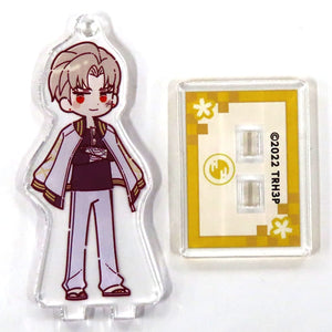 Sanchomo Toku: Touken Ranbu Hanamaru Setsugetsuka Trading Acrylic Stand Key Chain animate cafe Limited Key Chain [USED]