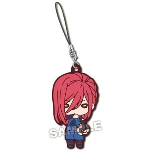 Hyoma Chigiri Blue Lock Nitotan Rubber Mascot Key Chain [USED]