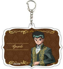 Yusuke Urameshi Yu Yu Hakusho Newly Drawn Acrylic Key Chain 13 Escort Ver. Key Chain [USED]