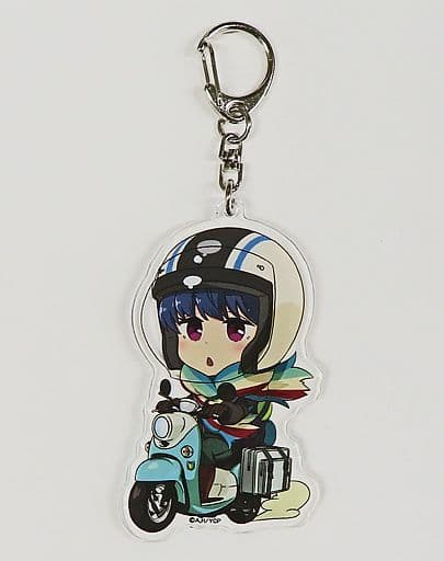 Rin Shima Bike Laid-Back Camp Acrylic Key Chain Key Chain [USED]