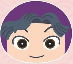 Kihachiro Ayabe Nintama Rantaro Omanjuu Niginigi Mascot 3 Key Ring [USED]