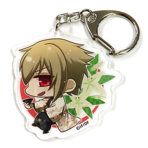 Chikage Kazama Hakuouki: Shinkai Acrylic Key Chain Otomate Winter Market 2015-2016 Limited Key Chain [USED]