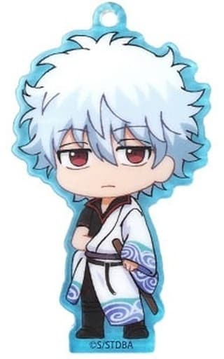 Gintoki Sakata Gintama Waiwai Acrylic Charm Charm [USED]