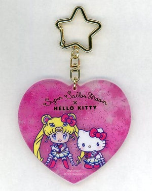 Sailor Moon Hello Kitty Sailor Moon Eternal X Sanrio Characters Acrylic Keychain Key Chain [USED]