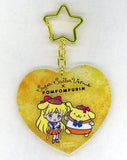 Sailor Venus Pompompurin Sailor Moon Eternal X Sanrio Characters Acrylic Keychain Key Chain [USED]