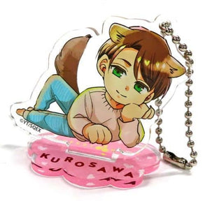 Yuichi Kurosawa Plain Clothes Cherry Magic! Thirty Years of Virginity Can Make You a Wizard?! Pure Love Trading Acrylic Stand Key Chain Key Chain [USED]