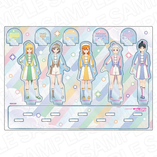 Liella! Welcome to Bokura no Sekai Ver. Love Live! Superstar!! Aurora Acrylic Diorama Acrylic Stands [USED]