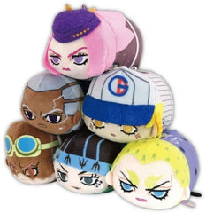 Narciso Anasui, etc. JoJo's Bizarre Adventure Part 6: Stone Ocean Potekoro Mascot 2 All 6 Types Set Key Chain [USED]