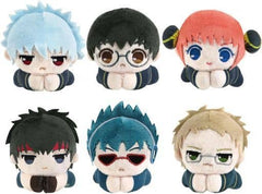 Kagura, etc. Gintama Hagu Chara Collection 003 All 6 Types Set Key Chain [USED]