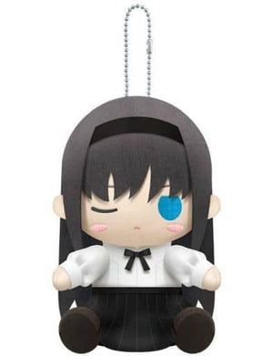 Akiha Tono Tsukihime: A Piece of Blue Glass Moon Pitanui Magnet Key Ring [USED]