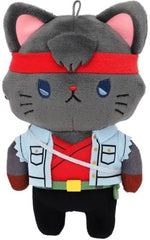 Tossy Gintama withCAT Plush Keychain with Eye Mask Key Chain [USED]