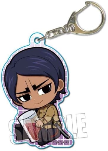 Ensign Koito Frep Wine Golden Kamuy Gyugyutto Acrylic Key Chain Mogumogu Ver. Key Chain [USED]
