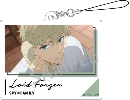 Loid Forger A SPY x FAMILY Trading Acrylic Straps Vol.2 Key Chain [USED]
