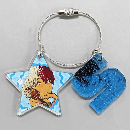 My Hero Academia Shoto Todoroki Double Alphabet Charm Charm [USED]