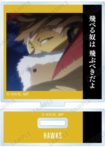 My Hero Academia Hawks Trading Iconic Scene Acrylic Stand Acrylic Stands [USED]
