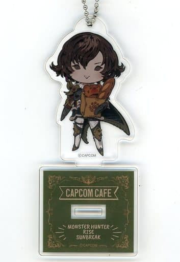 Fiorayne Monster Hunter Rise: Sunbreak Trading Acrylic Stand Key Chain Capcom Cafe Limited Key Chain [USED]