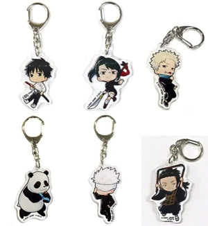 Yuta Okkotsu, etc. Jujutsu Kaisen 0 Rakuten Collection Acrylic Key Chain Prize B All 6 Types Set Key Chain [USED]