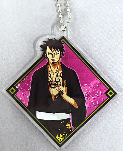 Trafalgar Law One Piece Local Limited Acrylic Key Chain Mugiwara Store Osaka Limited Key Chain [USED]