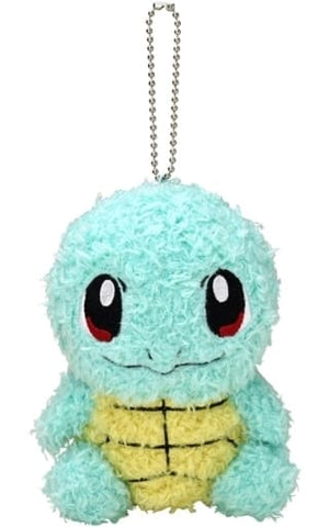 Squirtle Pokemon Mokomoko Mascot Key Chain [USED]